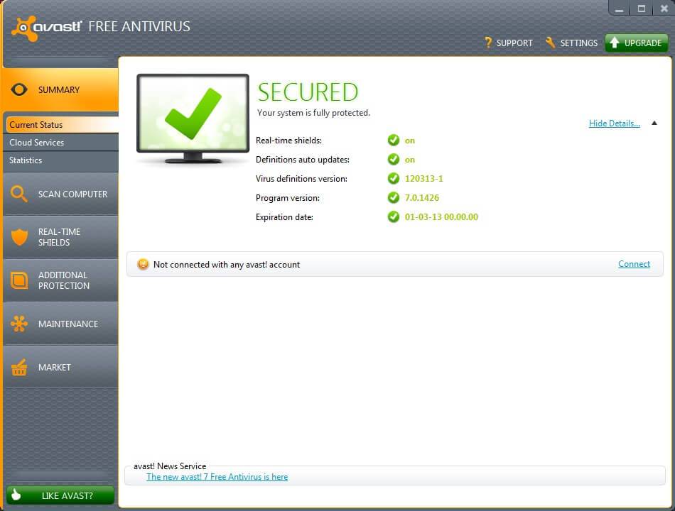 Avast Free Serial Key For One Year